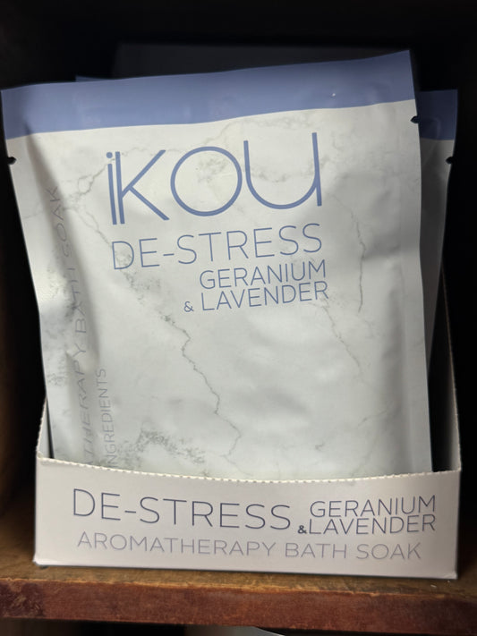 De-stress bath salts