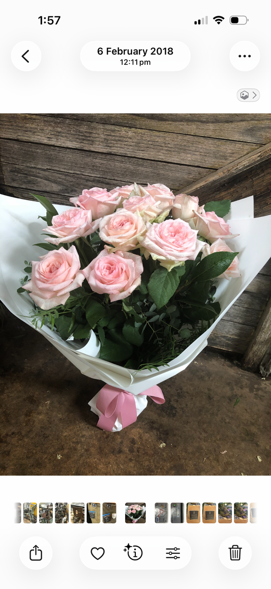 Keep it simple rose bouquet